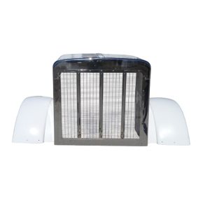 Peterbilt 379 127 BBC Hood W/ Grille & Fenders Replaces 13-03553, L29-6062
