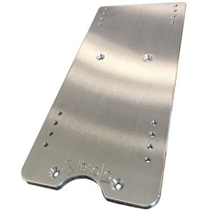 Aluminum Seat Base Adapter For Peterbilt 378, 379, 386, 389, 589