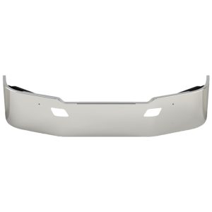 * High Quality Bumper * Made Of 10 Gauge Chrome Plated Steel * 14 Inch Height * Standard Mount Single Back Design With Straight Open Ends